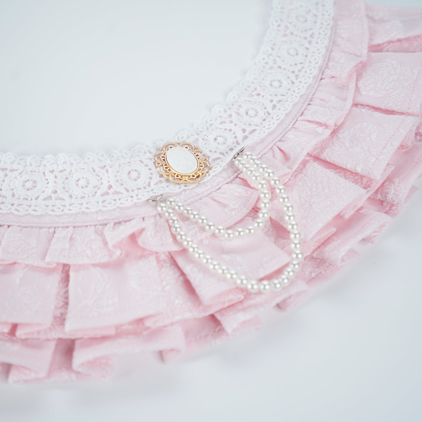 MOMOJI Alexandrina (3-Parisian Blush Rose) | Pet Neckwear