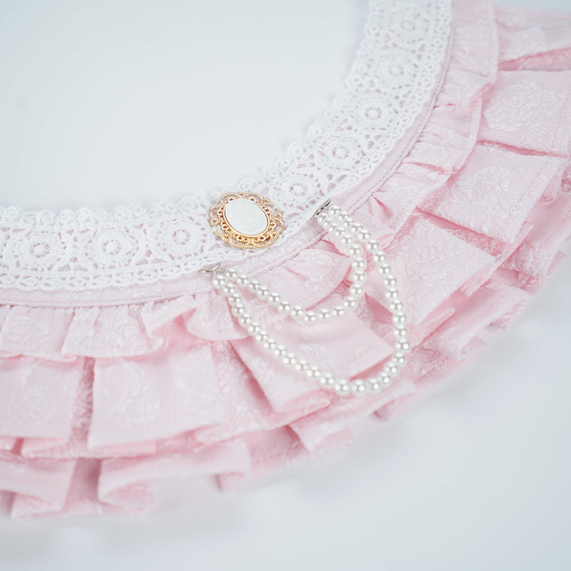MOMOJI Alexandrina (3-Parisian Blush Rose) | Pet Neckwear