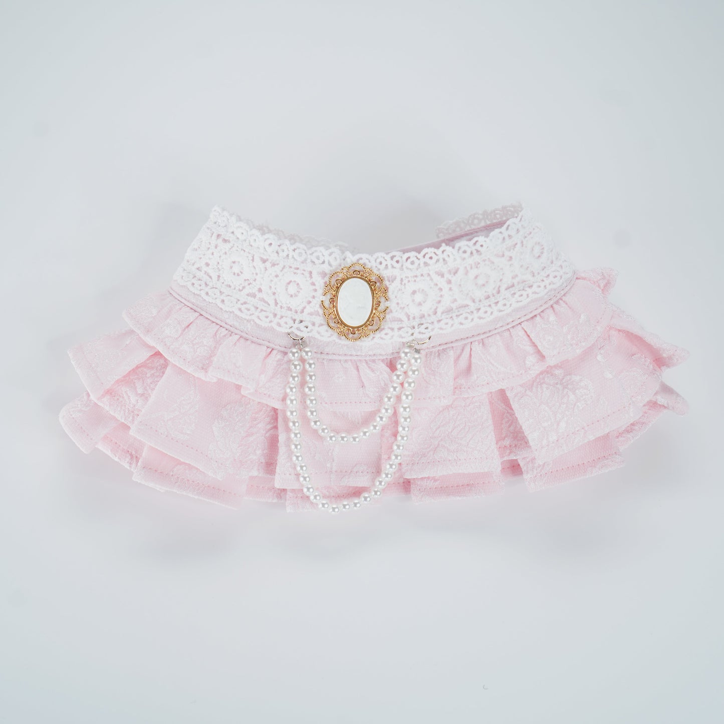 MOMOJI Alexandrina (3-Parisian Blush Rose) | Pet Neckwear