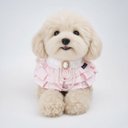 MOMOJI Alexandrina (3-Parisian Blush Rose) | Pet Neckwear