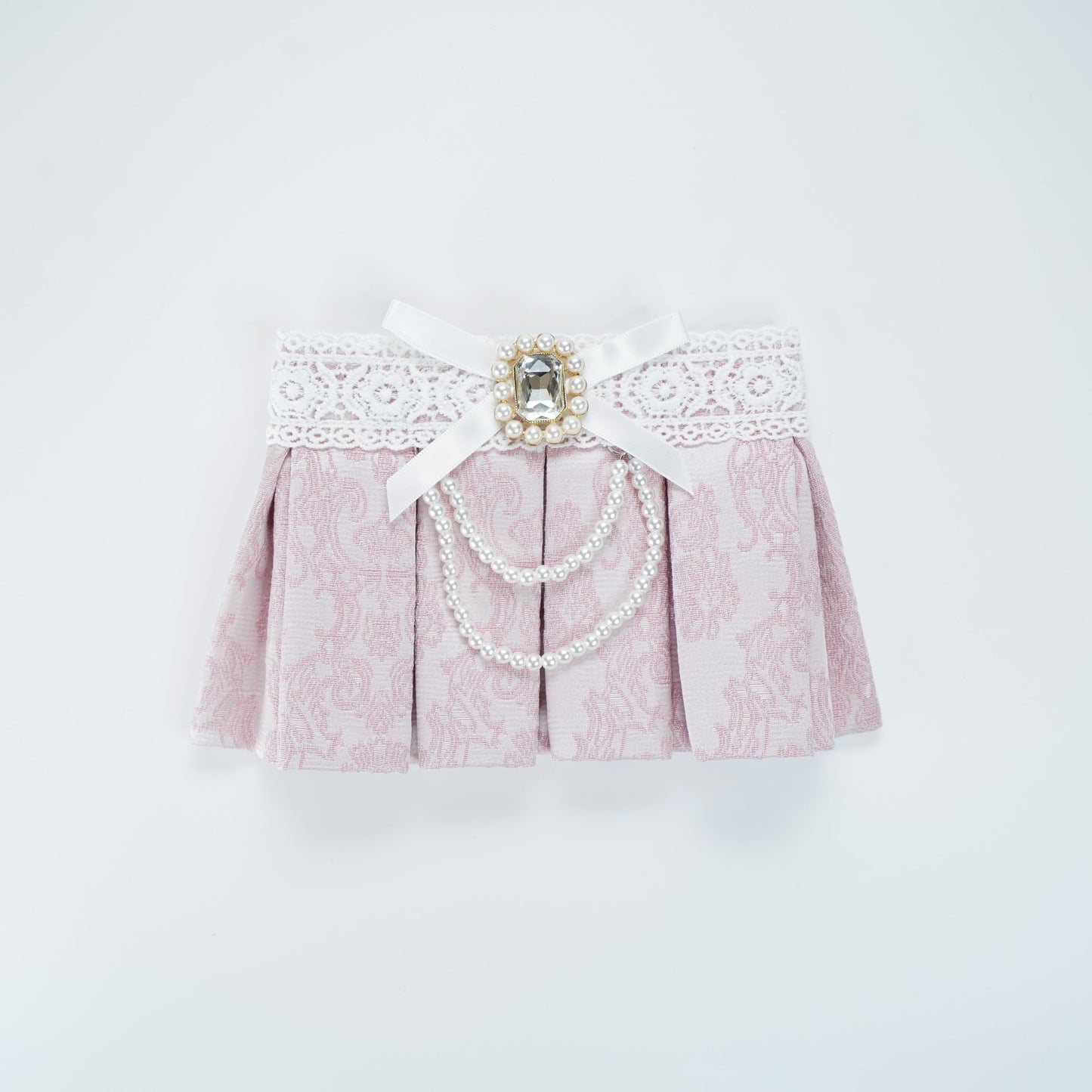 MOMOJI Gwendolen (2-Porcelain Blush Pink) | Pet Neckwear