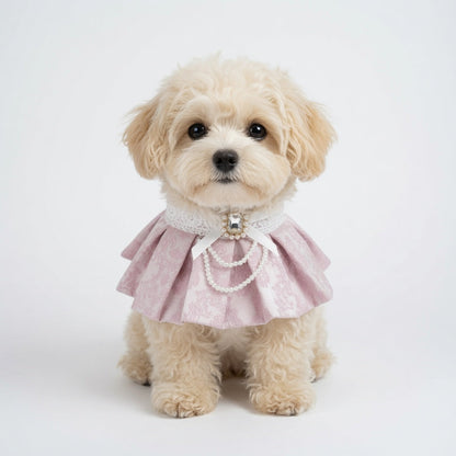 MOMOJI Gwendolen (2-Porcelain Blush Pink) | Pet Neckwear