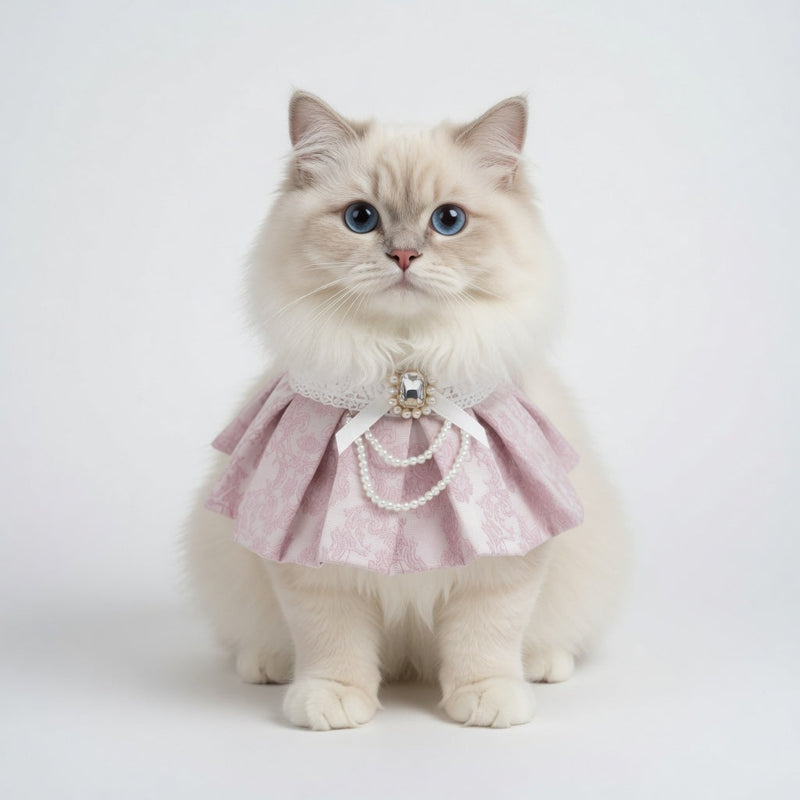 MOMOJI Gwendolen (2-Porcelain Blush Pink) | Pet Neckwear
