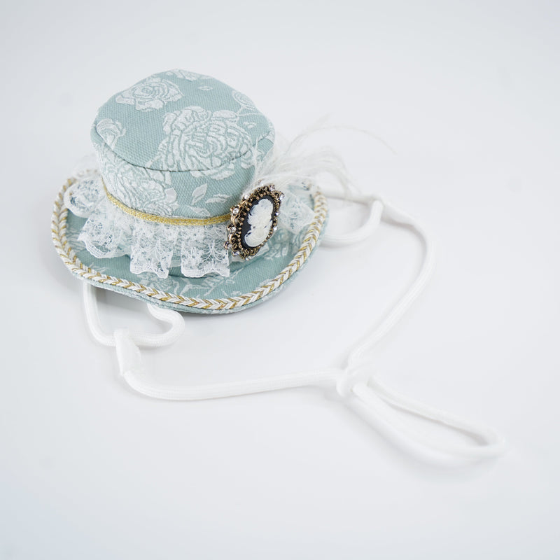 MOMOJI Augusta (1-Regency Celadon Sage) | Pet Hat