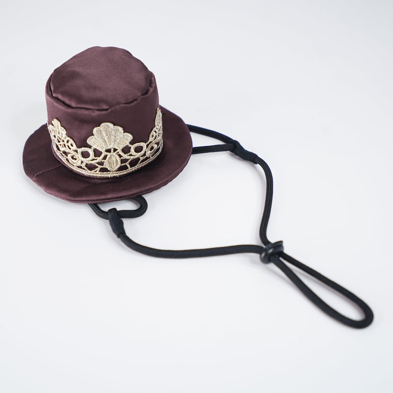 MOMOJI Sovereign (2-Imperial Mulberry Satin) | Pet Hat
