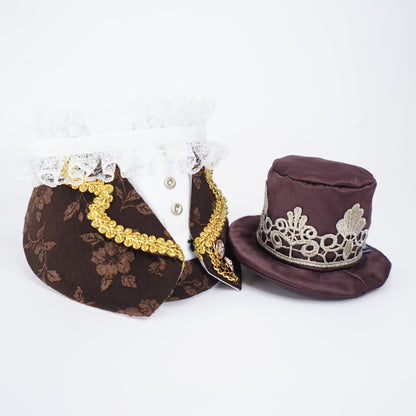MOMOJI Sovereign (2-Imperial Mulberry Satin) | Pet Hat