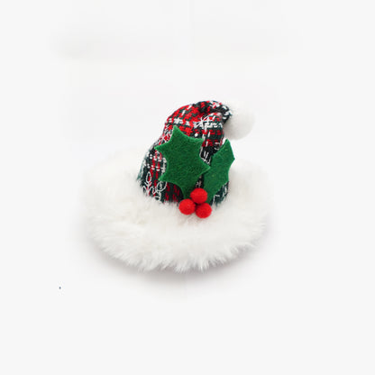 [Pre-order] MOMOJI Hat + Neckwear Set (Winter Snowflake Plaid)