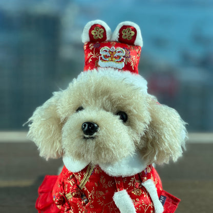 MOMOJI Dancing Lion 舞獅 | Pet LNY Hat