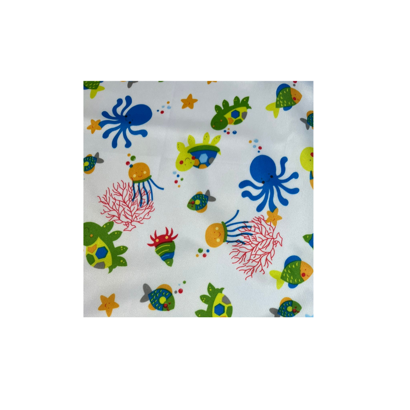 Waterproof Coverall Catcher Bib 18M - Ocean