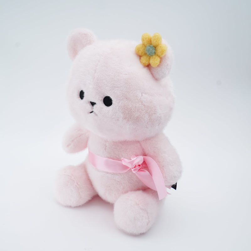 Momoji Bear Family (1-Pink Bear | Flower Princess) | Pet Plushie