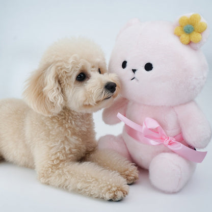 Momoji Bear Family (1-Pink Bear | Flower Princess) | Pet Plushie