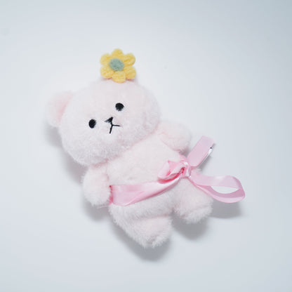 Momoji Bear Family (1-Pink Bear | Flower Princess) | Pet Plushie