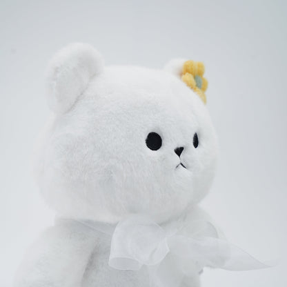 Momoji Bear Family (5-White Bear | Cloud Dreamer) | Pet Plushie