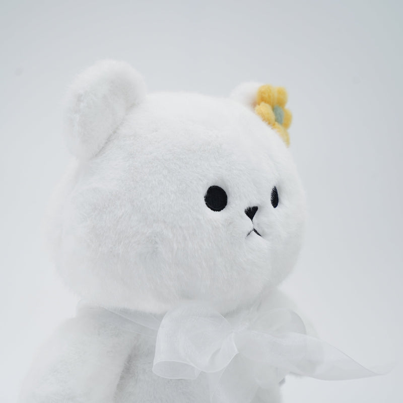 Momoji Bear Family (5-White Bear | Cloud Dreamer) | Pet Plushie