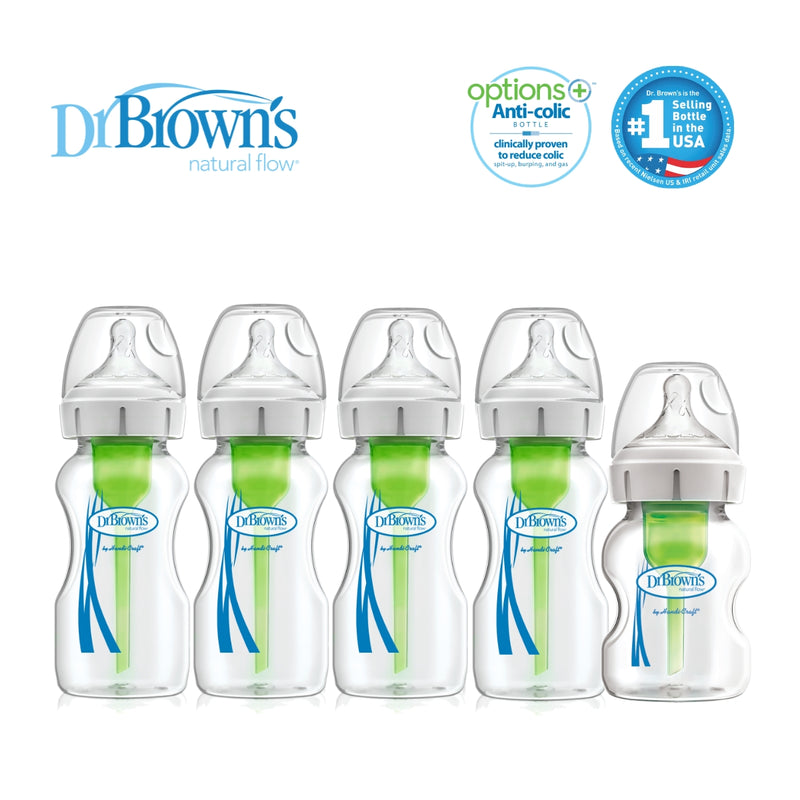 Dr. Brown's 3. 玻璃奶樽套裝
