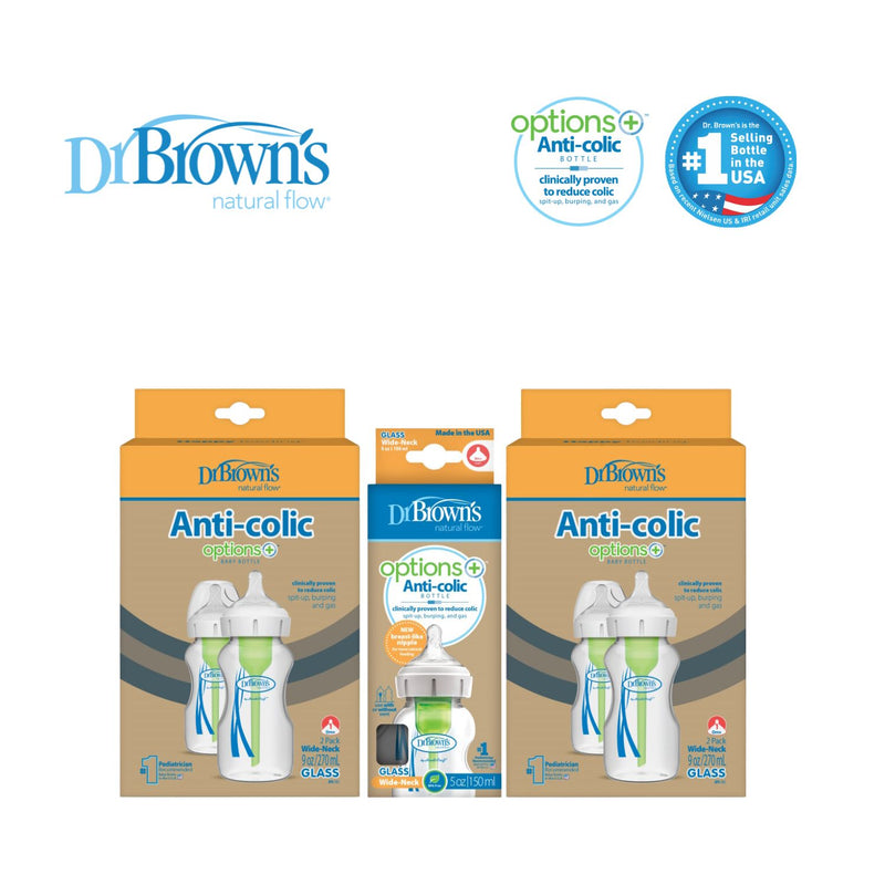 Dr. Brown's 3. Glass Bottle Set