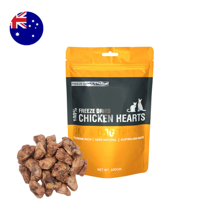 Freeze Dry Australia 澳洲凍乾雞心 100g