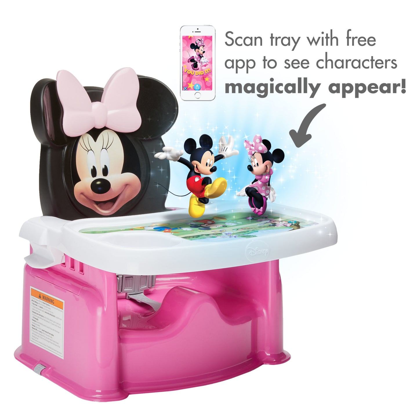 ImaginAction Mealtime Booster Seat - Minnie