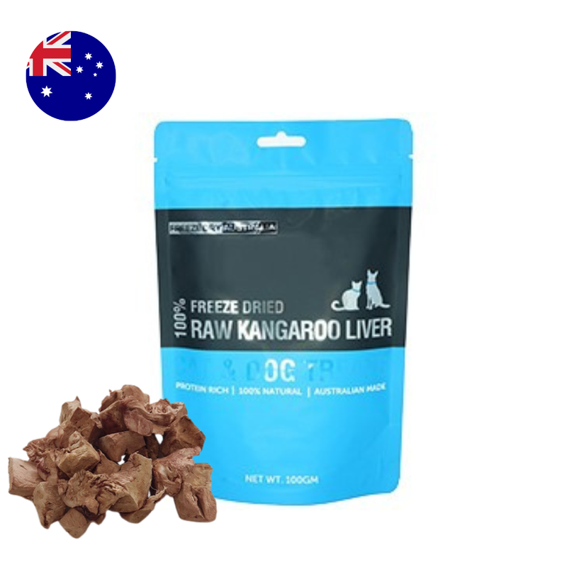 Freeze Dry Australia 澳洲凍乾袋鼠肝100g