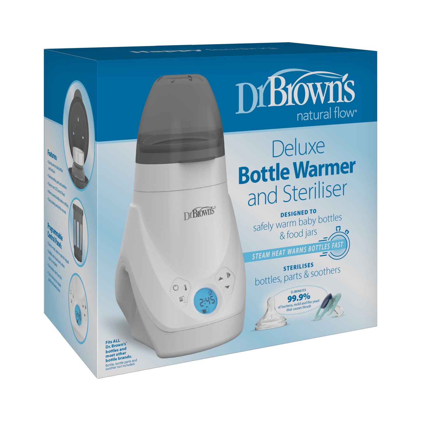 Dr Brown's Deluxe Bottle Warmer & Steriliser