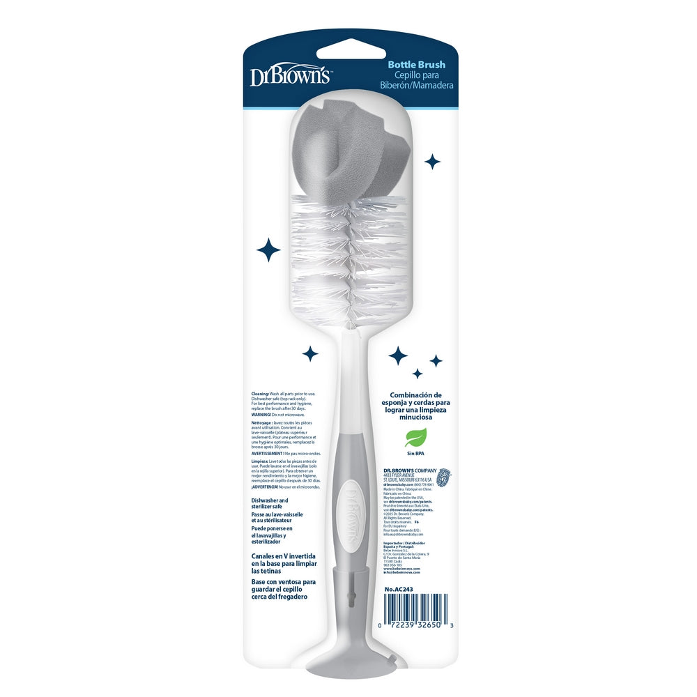 Dr. Brown's Standard Bottle Brush - Gray