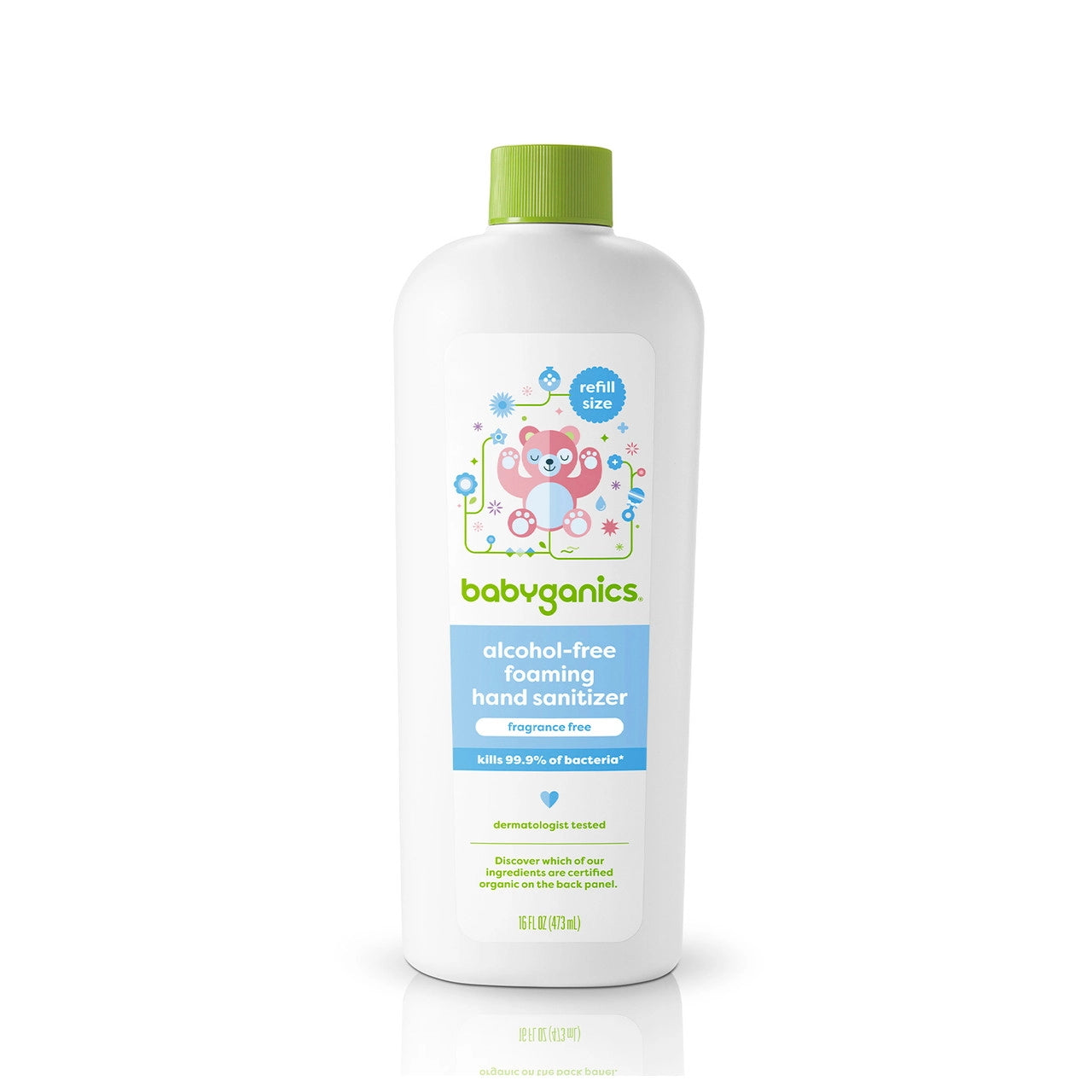 babyganics Alcohol Free Hand Sanitizer FragFree 473ml