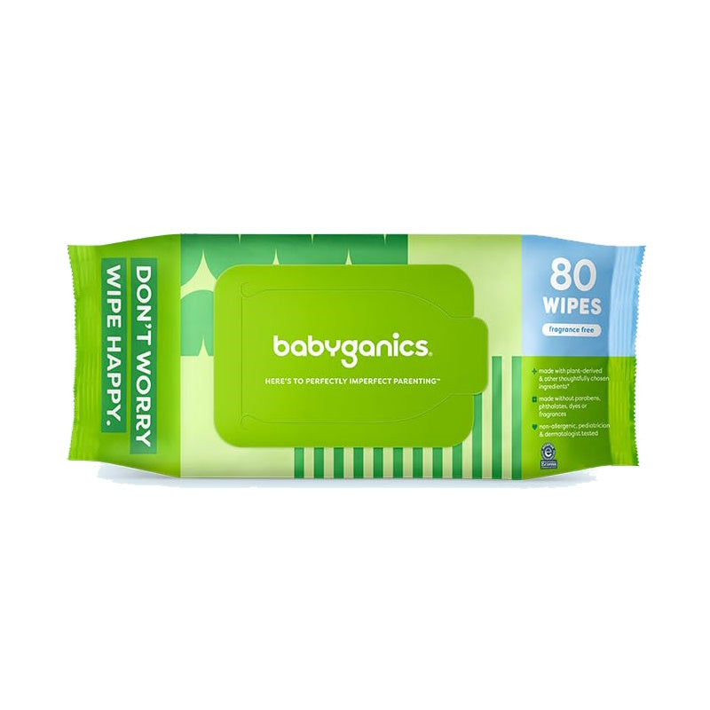 babyganics Baby Wipes (Nourishing Seed Oil) 80s