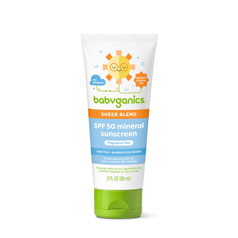 babyganics 柔滑礦物防曬乳 SPF50 3oz