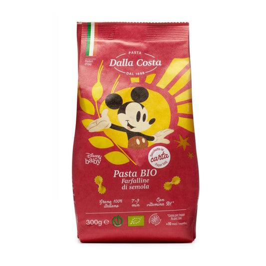 Dalla Costa Organic Mini Farfalline Pasta 300g - Disney Baby