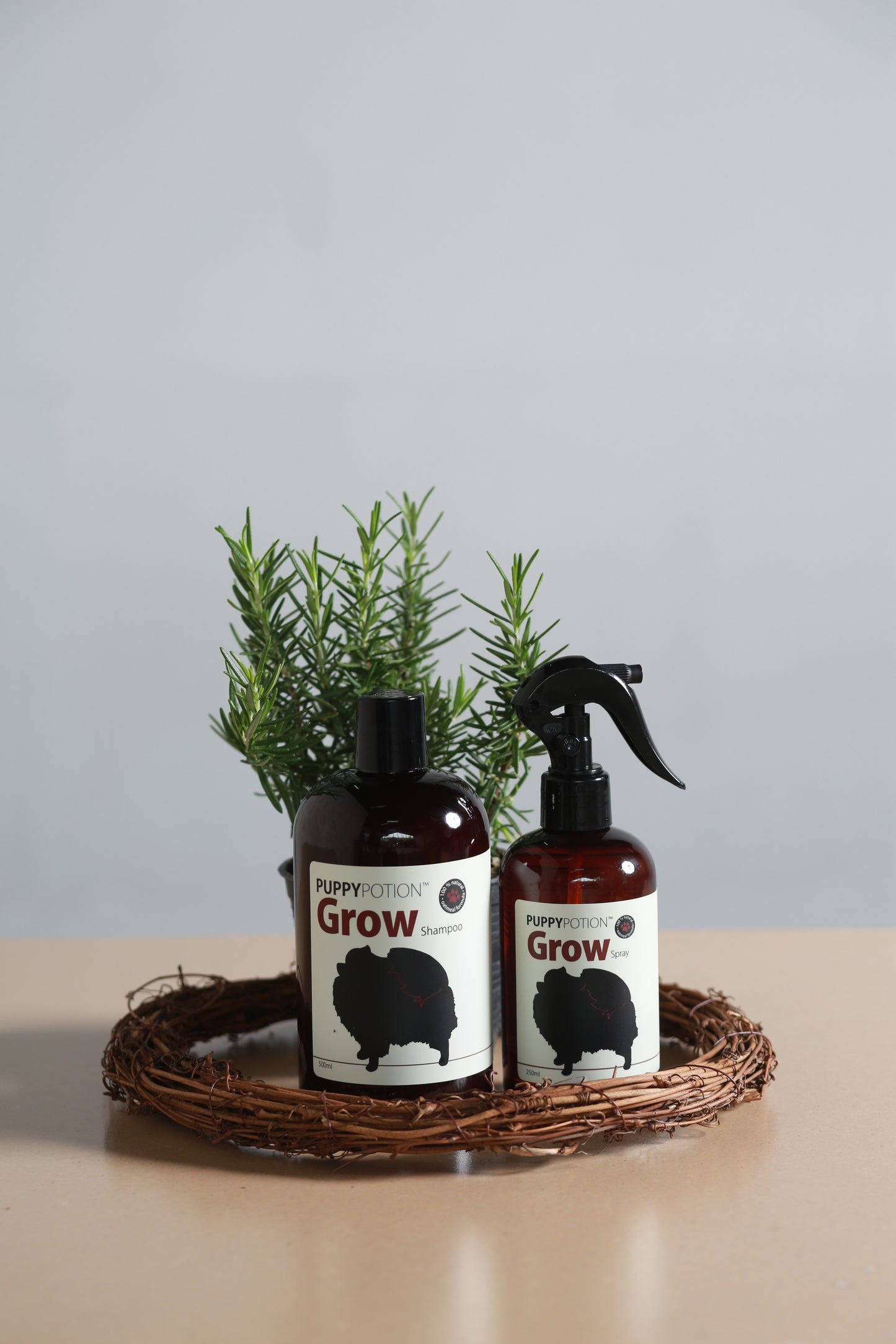 GROW 天然寵物沐浴露 (人蔘及靈芝配方) 500ml