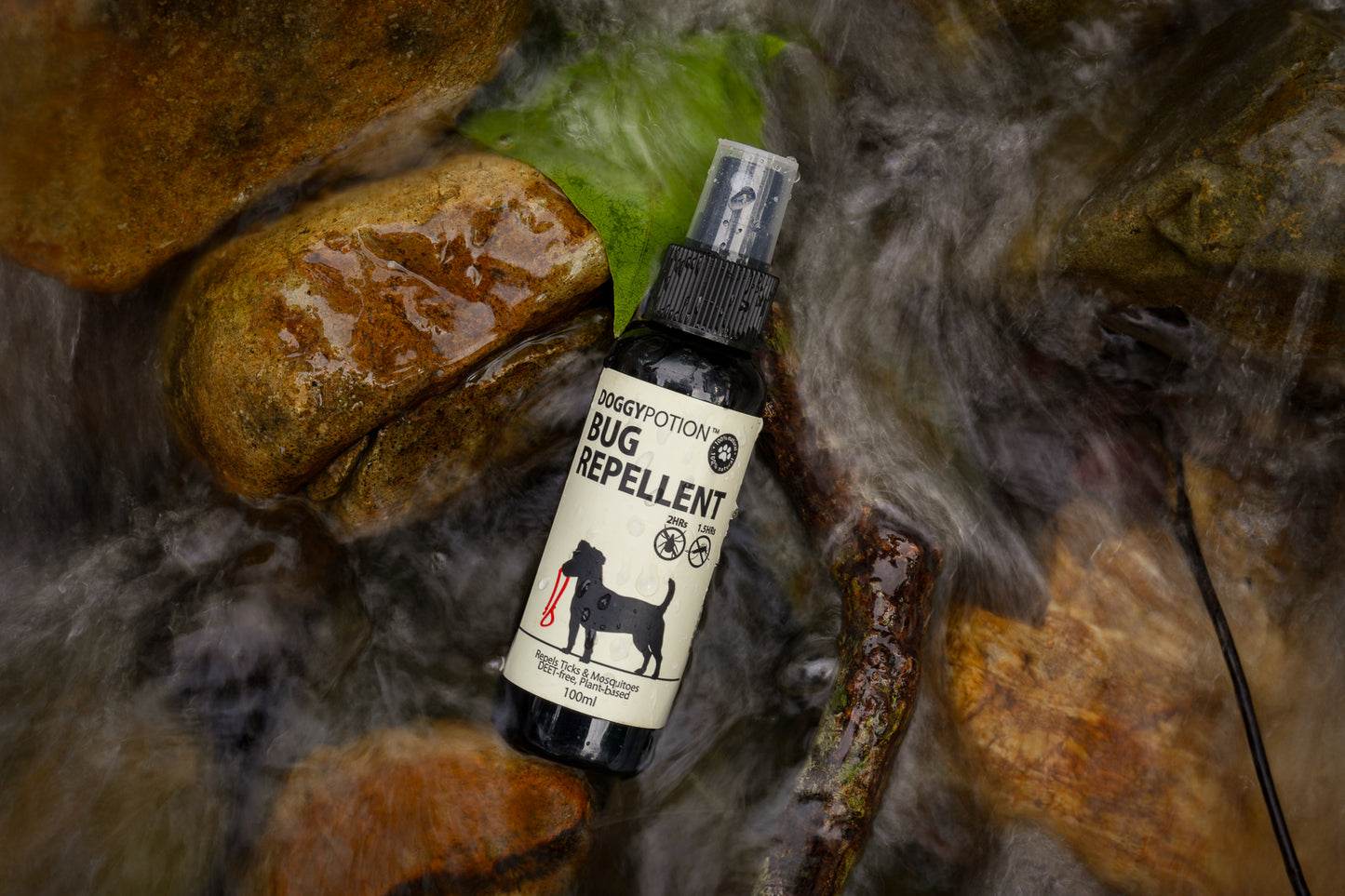 DoggyPotion 狗狗驅蚊蝨及蜱蟲噴劑 100ml (*新舊兩款噴咀 隨機發貨)