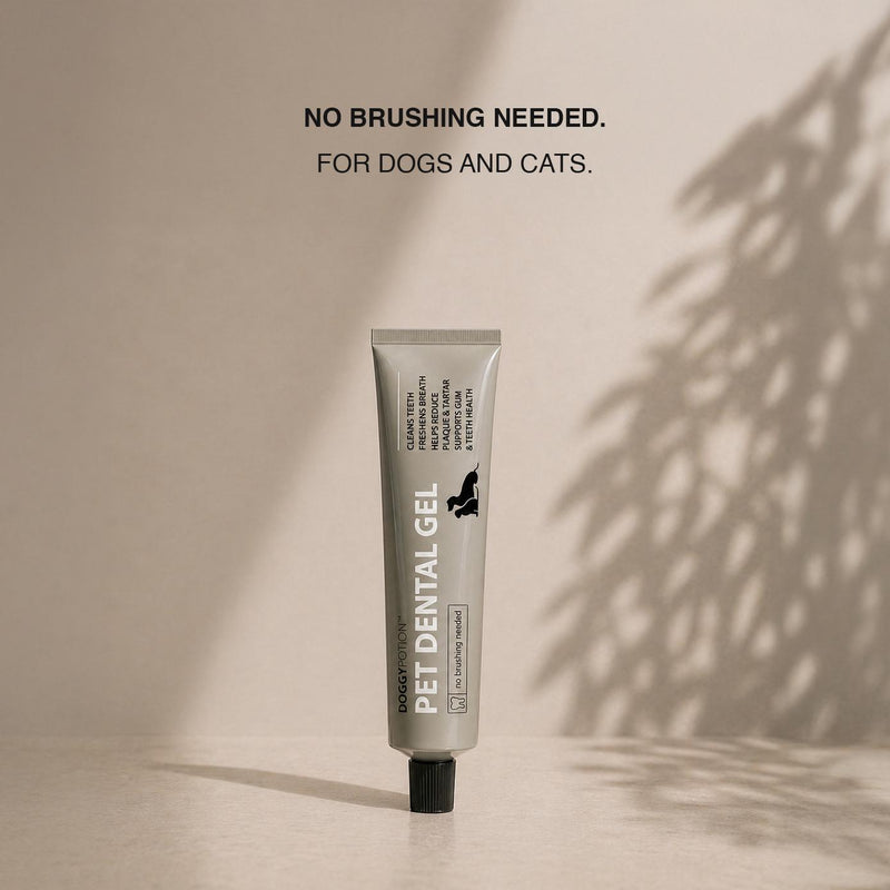 DoggyPotion Natural Pet Dental Gel 55g - Freshening & Anti-Plaque