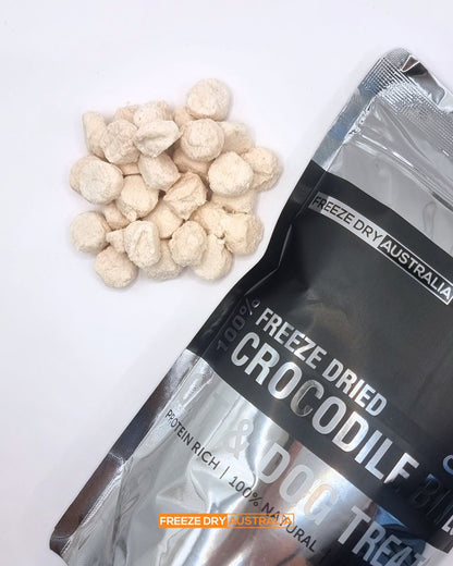 Freeze Dry Australia Crocodile Bites 70g