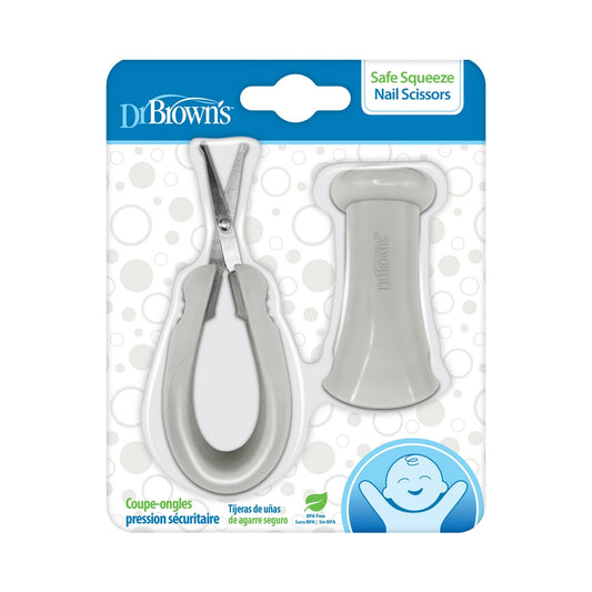  Dr Brown's Safe-Squeeze-Baby Nail Scissors with Safety Case