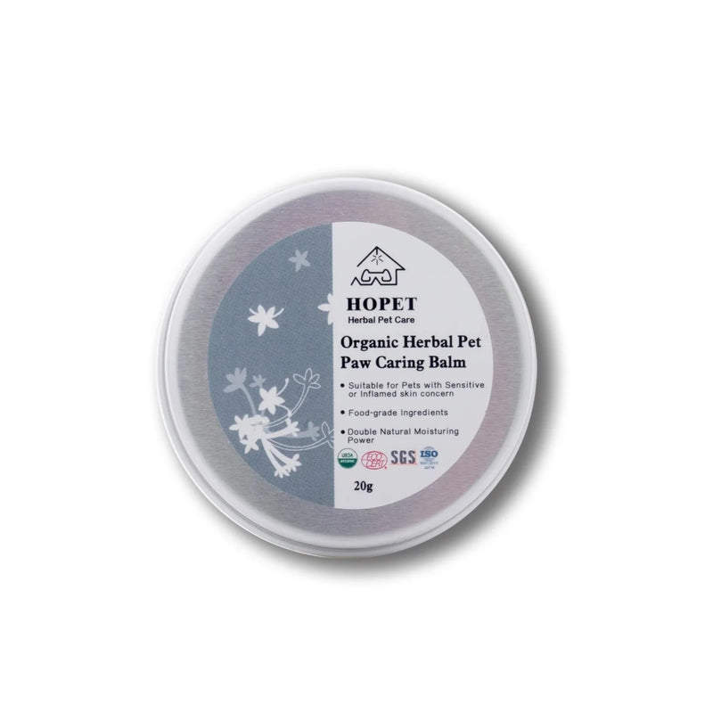 Organic Herbal Pet Caring Balm 20g for Dogs & Cats - Paws