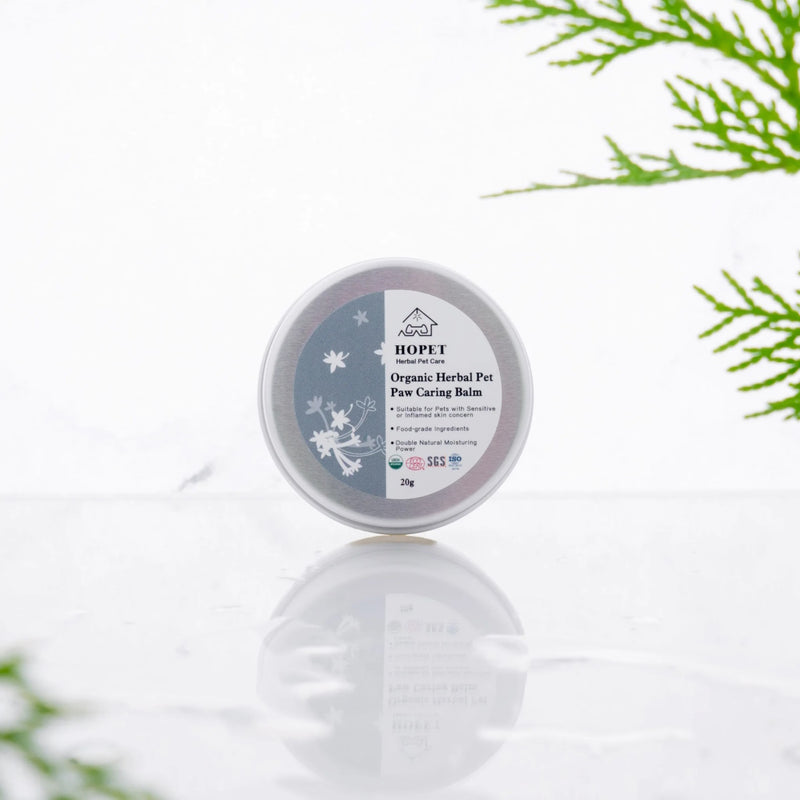 Organic Herbal Pet Caring Balm 20g for Dogs & Cats - Paws