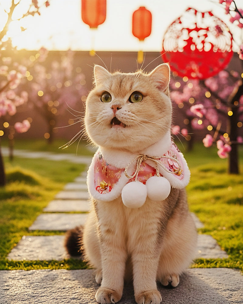 MOMOJI Greet 靖恭 | Pet LNY Neckwear