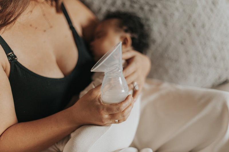 矽膠母乳收集泵 連排氣奶樽 5oz