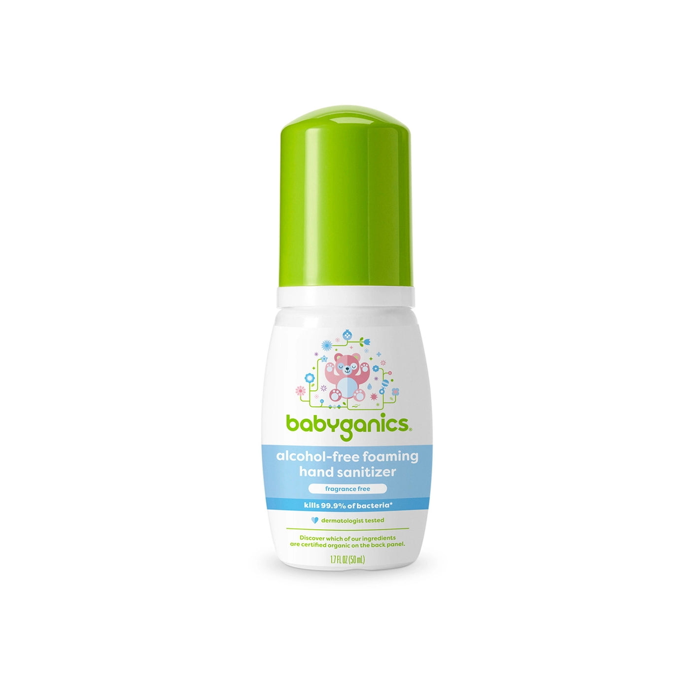 babyganics Alcohol-Free Foaming Hand Sanitizer - Fragrance Free 50ml