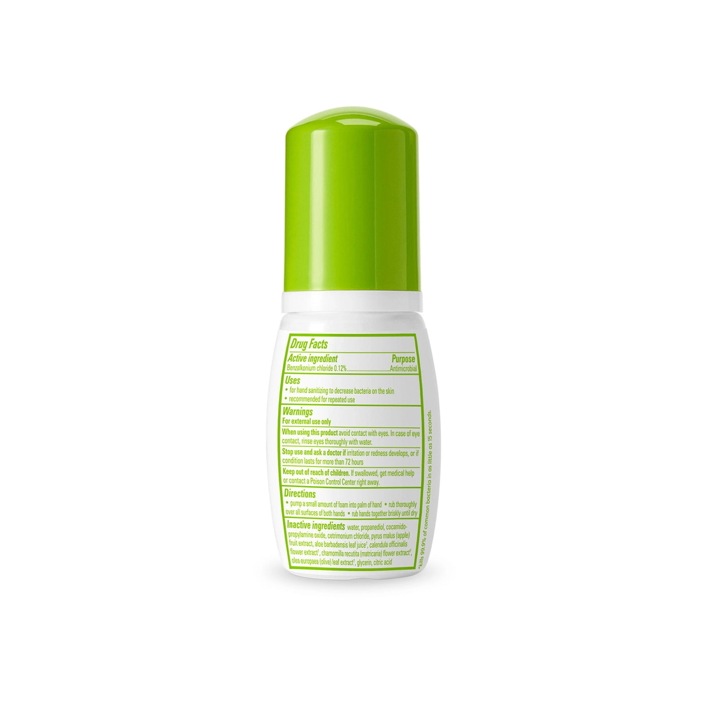 babyganics Alcohol-Free Foaming Hand Sanitizer - Fragrance Free 50ml