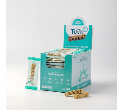Nutrio TDen 齒輪營養潔牙棒 (狗狗) 8g x 50 條 - 清除牙石配方