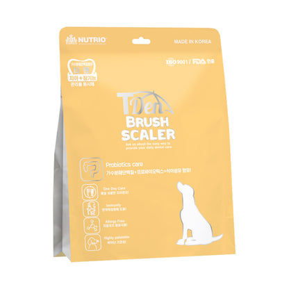 Nutrio TDen Brush Scaler for Dogs 8g x 15pc - Probiotics Care