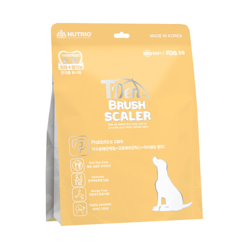 Nutrio TDen Brush Scaler for Dogs 8g x 15pc - Probiotics Care