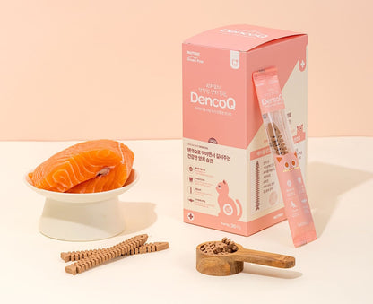 Nutrio DencoQ 蜂窩咬咬潔牙棒 (貓咪) 7g - 三文魚