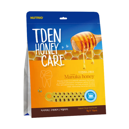 Nutrio TDen Brush Scaler for Dogs 8g x 15pc - Manuka Honey Care