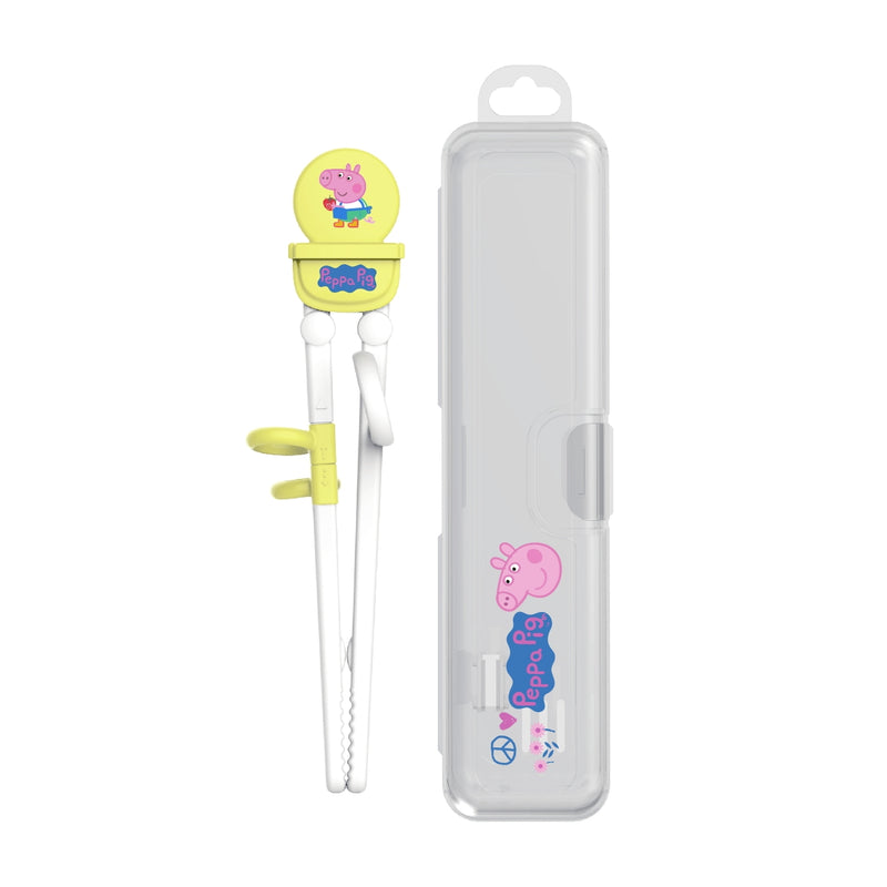 PEPPA PIG Learning Chopsticks w/ Storage Case - Peppa
