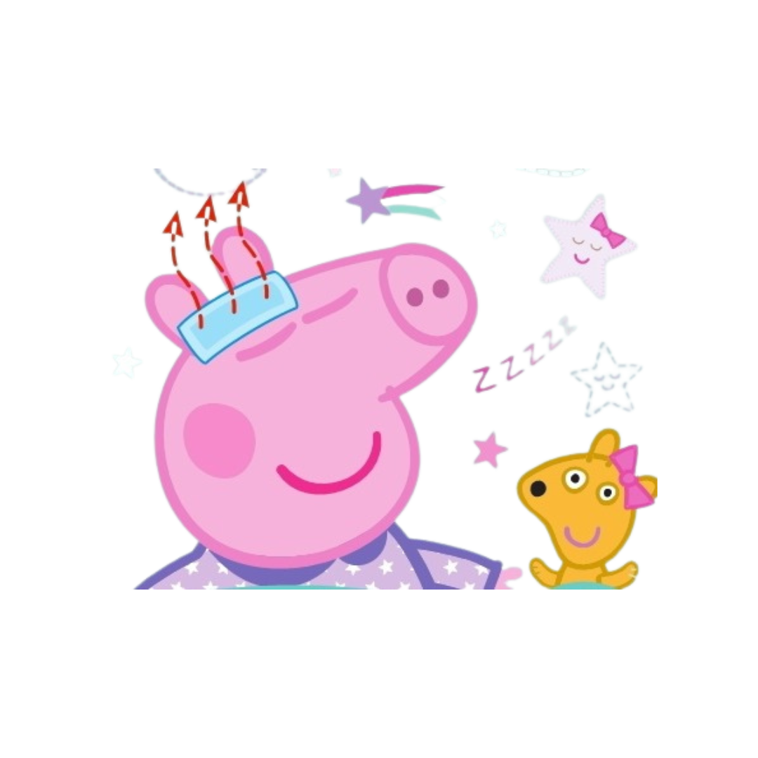 PEPPA PIG Cooling Gel Patches for Toddlers 12s