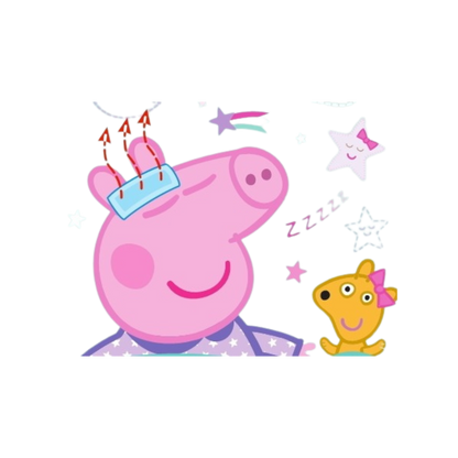 PEPPA PIG Cooling Gel Patches for Toddlers 12s