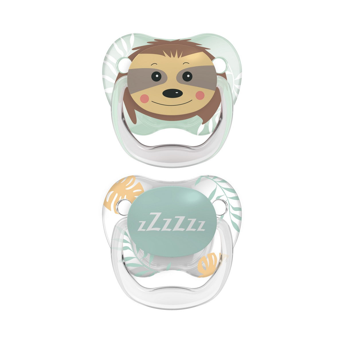 PreVent Soother 2s - Sloth L2 6-18mth