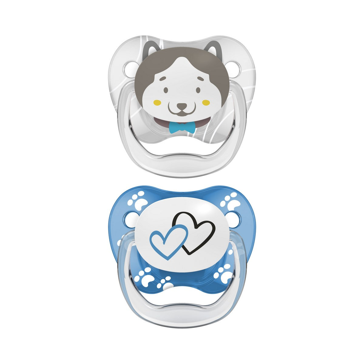 L2 6-18mth PreVent Soother 2s - Husky L2 6-18mth